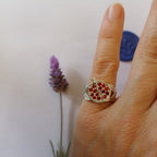 Pomegranate Ring - Elloise Jewelry