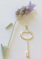 Isaiah 22:22 Key Pendant - Elloise Jewelry