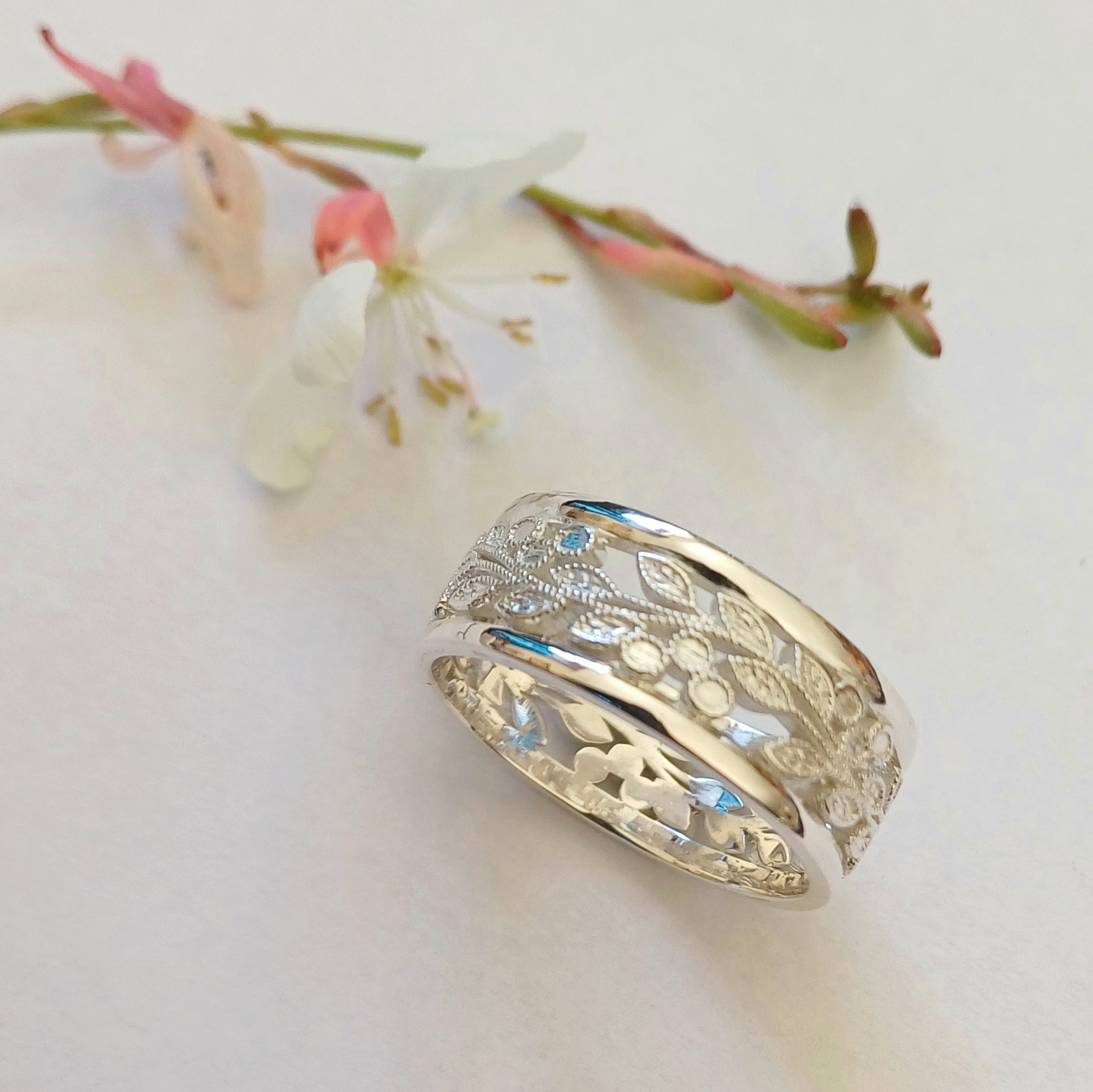 Leaf & Fruit Ring - Elloise Jewelry