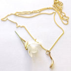 Gold Shofar Pendant - Elloise Jewelry