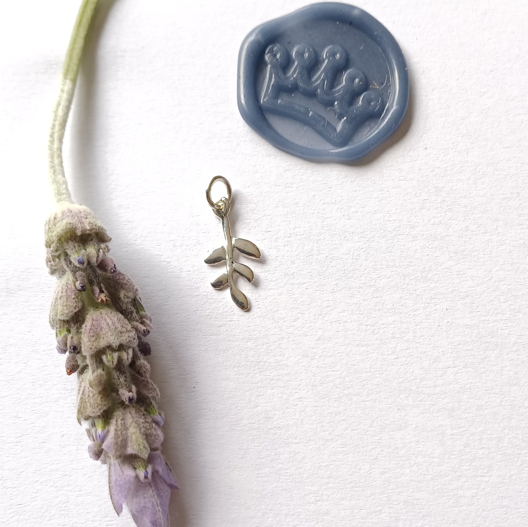 Branch and Leaves Pendant - Elloise Jewelry