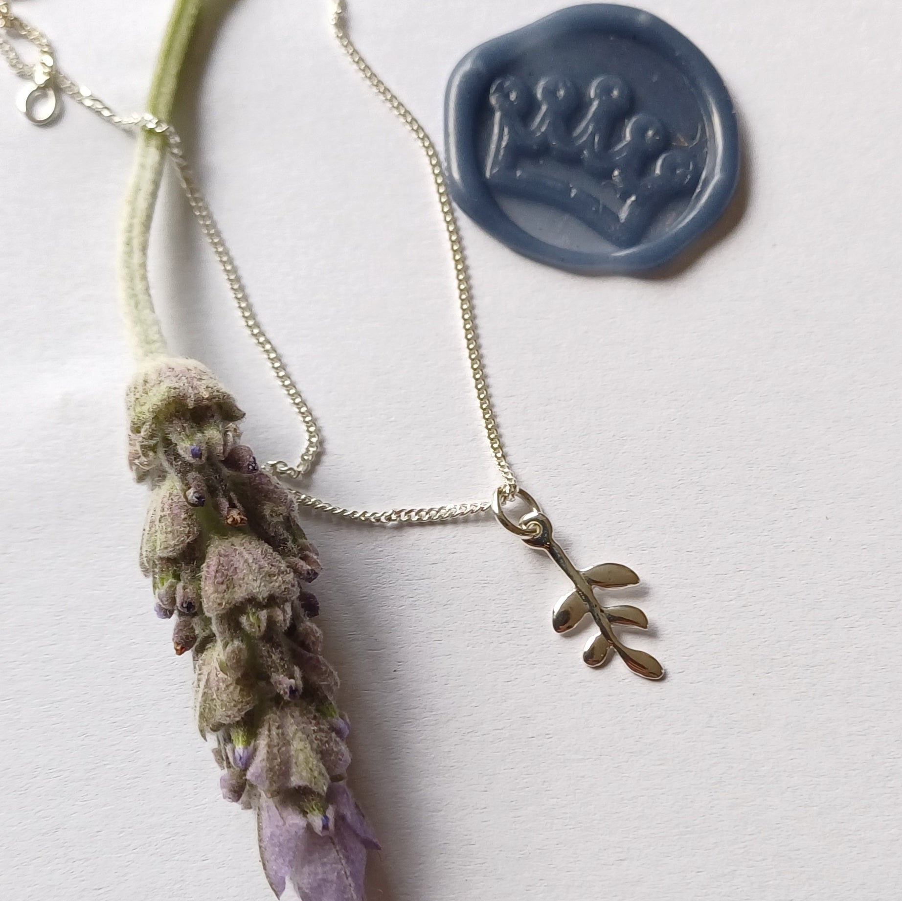 Branch and Leaves Pendant