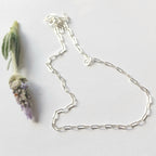 Sterling Silver Paperclip Chain Bracelet & Necklace (2.1cm Wide)