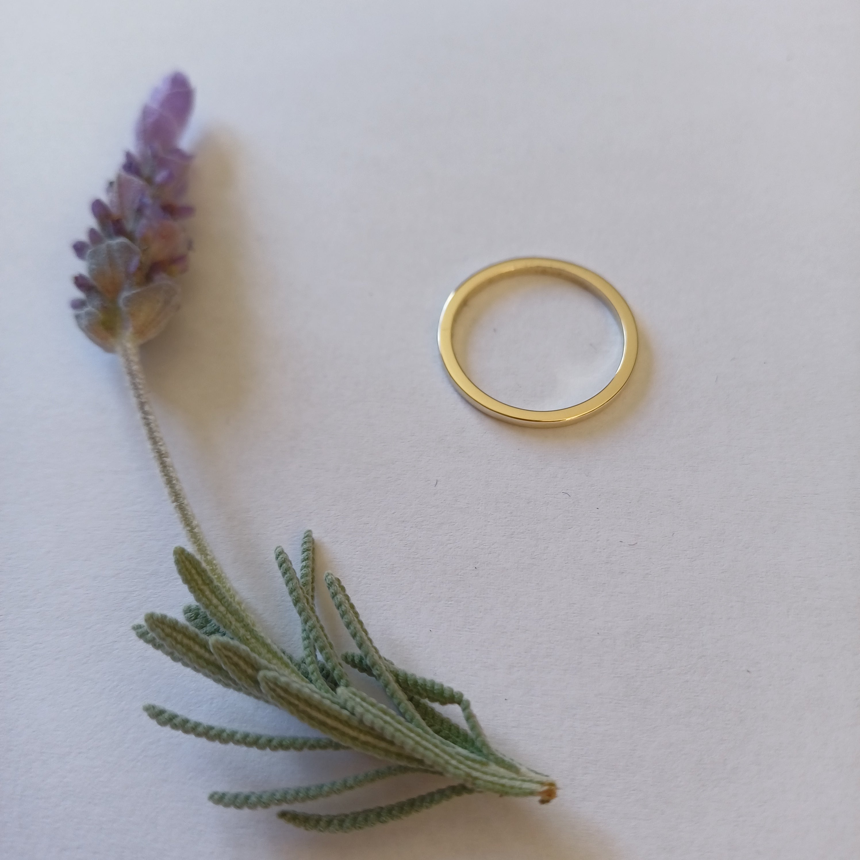 1.5mm 9ct Gold Band Ring – Minimalist Stacking Ring in Solid Yellow Gold