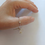 Dainty 1.5mm Wide Protea Ring - Elloise Jewelry