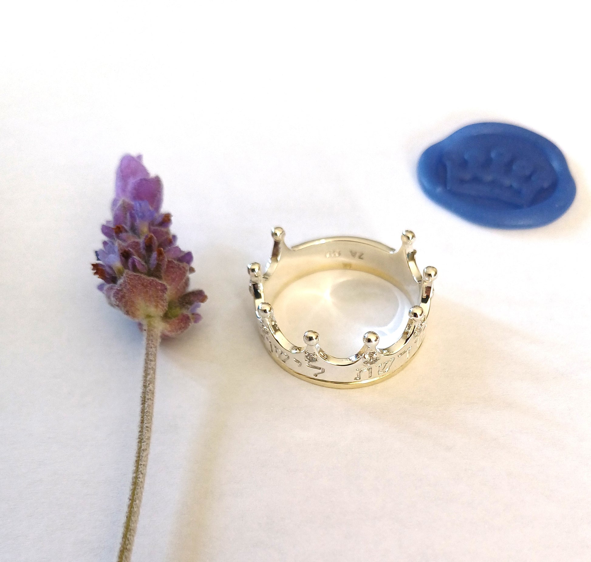 Crown Ring Large - Elloise Jewelry