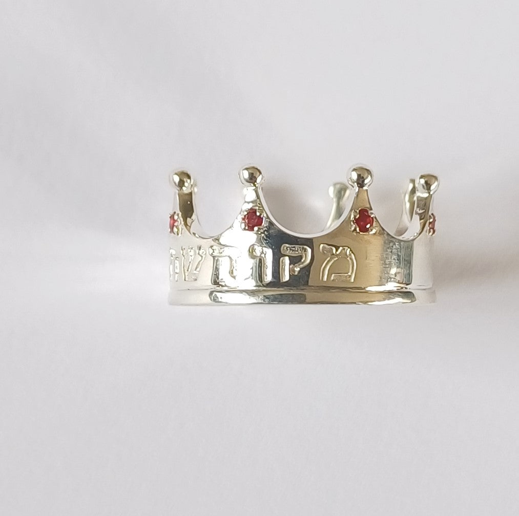 Crown Ring Large - Elloise Jewelry