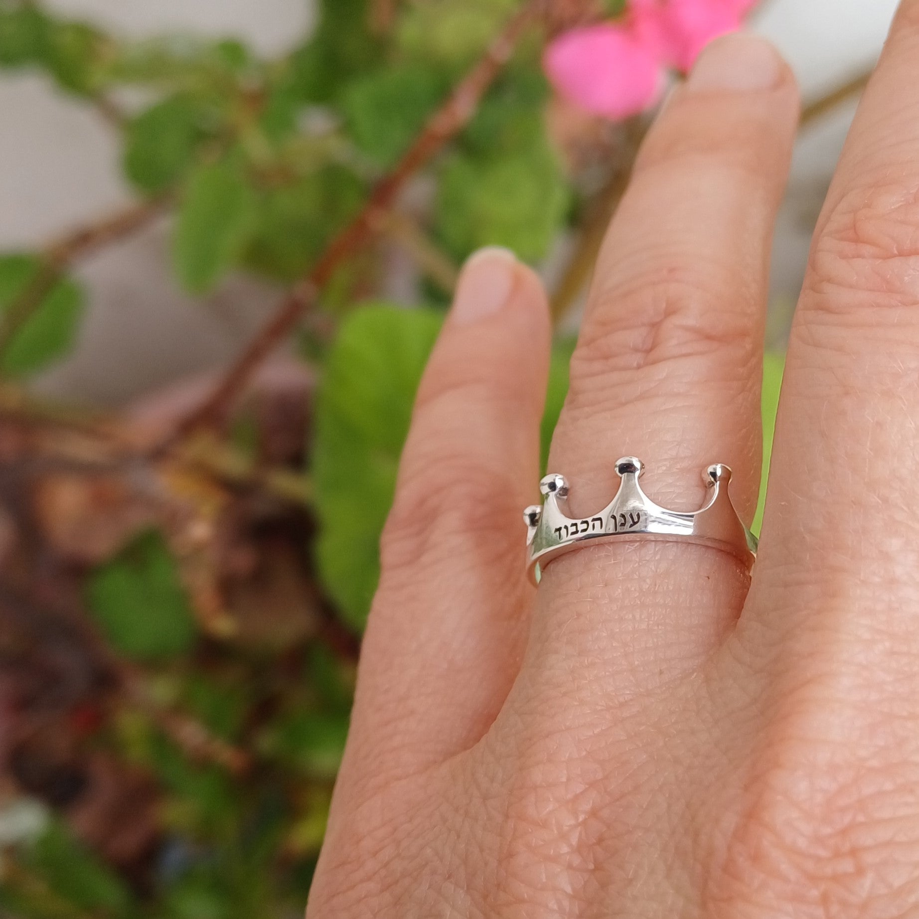 Crown Ring 5mm - Elloise Jewelry
