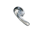 Curved Band Solitaire Ring - Elloise Jewelry
