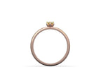 Dainty 1.5mm Wide Protea Ring - Elloise Jewelry