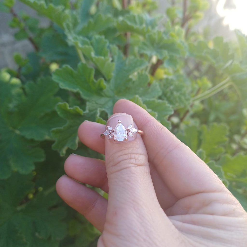 Refiners Oil Engagement Ring - Elloise Jewelry