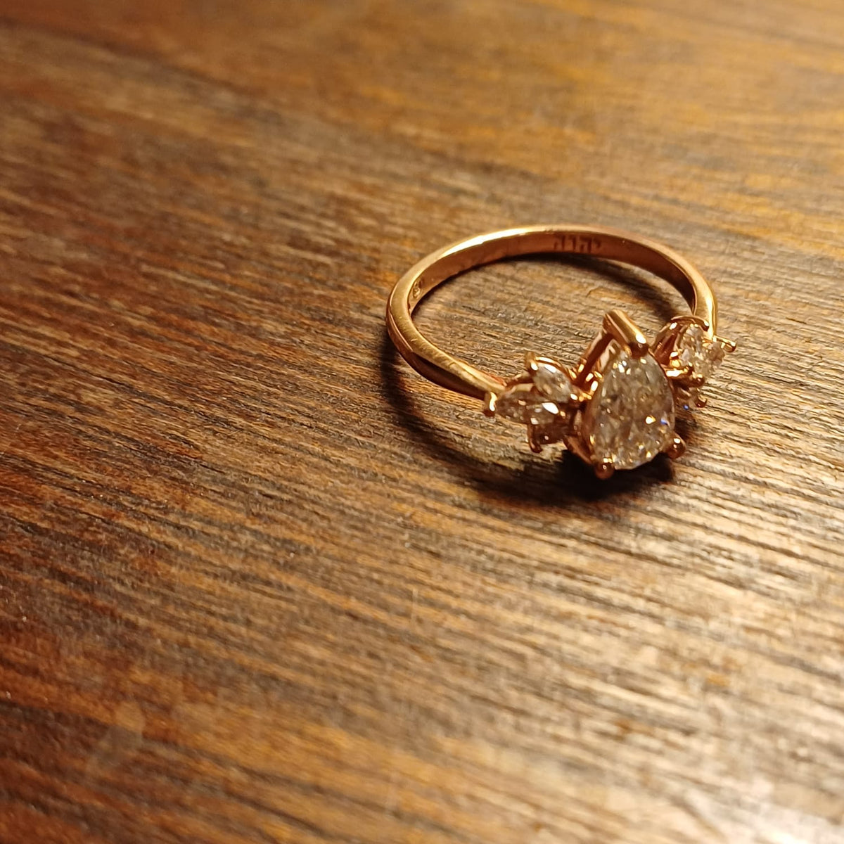 Refiners Oil Engagement Ring - Elloise Jewelry