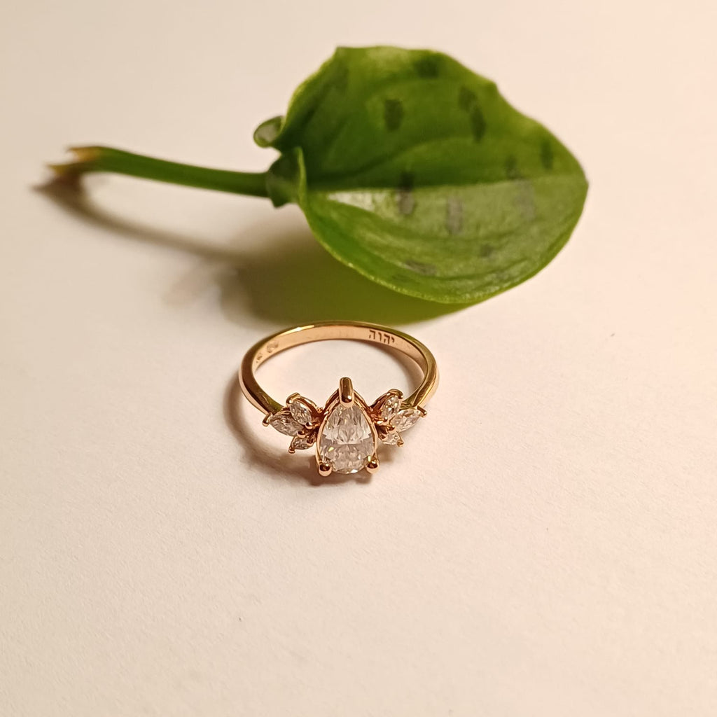 Refiners Oil Engagement Ring - Elloise Jewelry