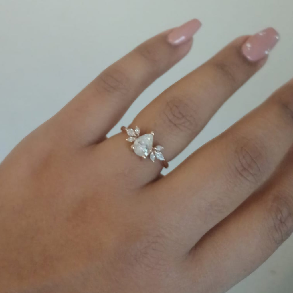 Refiners Oil Engagement Ring - Elloise Jewelry