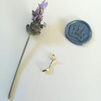 Gold Shofar Pendant - Elloise Jewelry