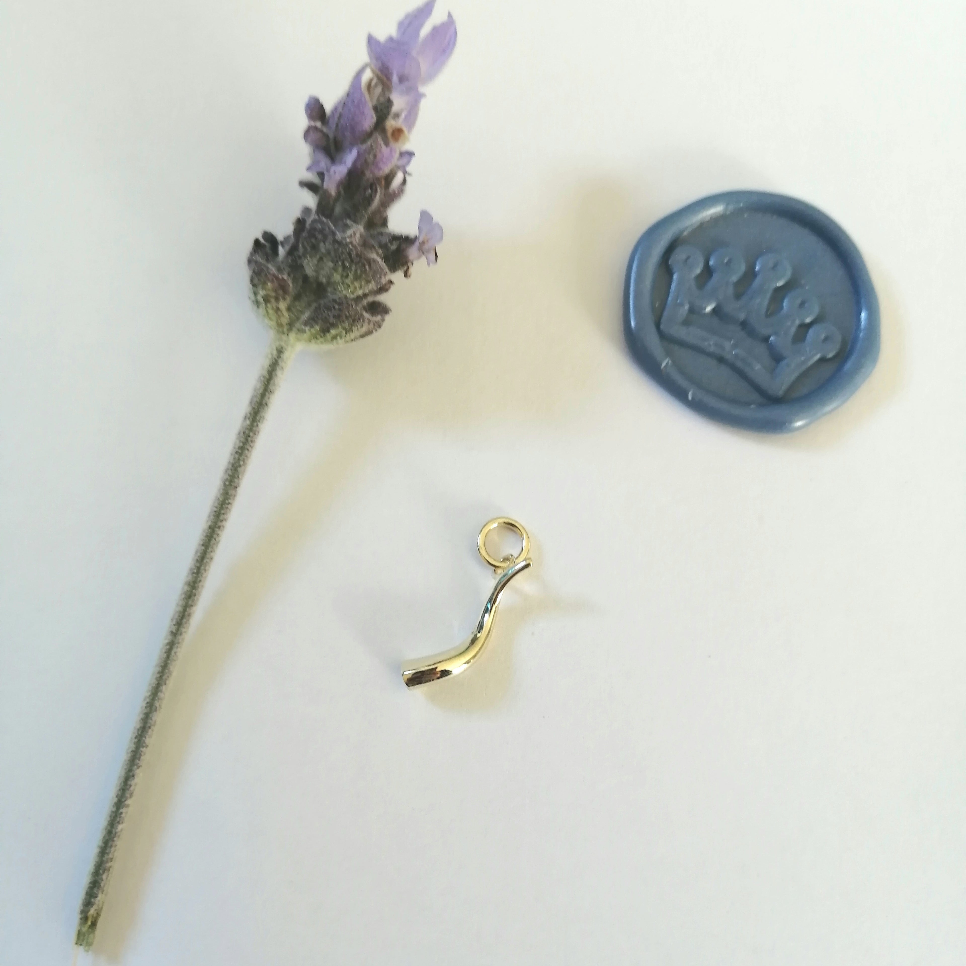 Gold Shofar Pendant - Elloise Jewelry