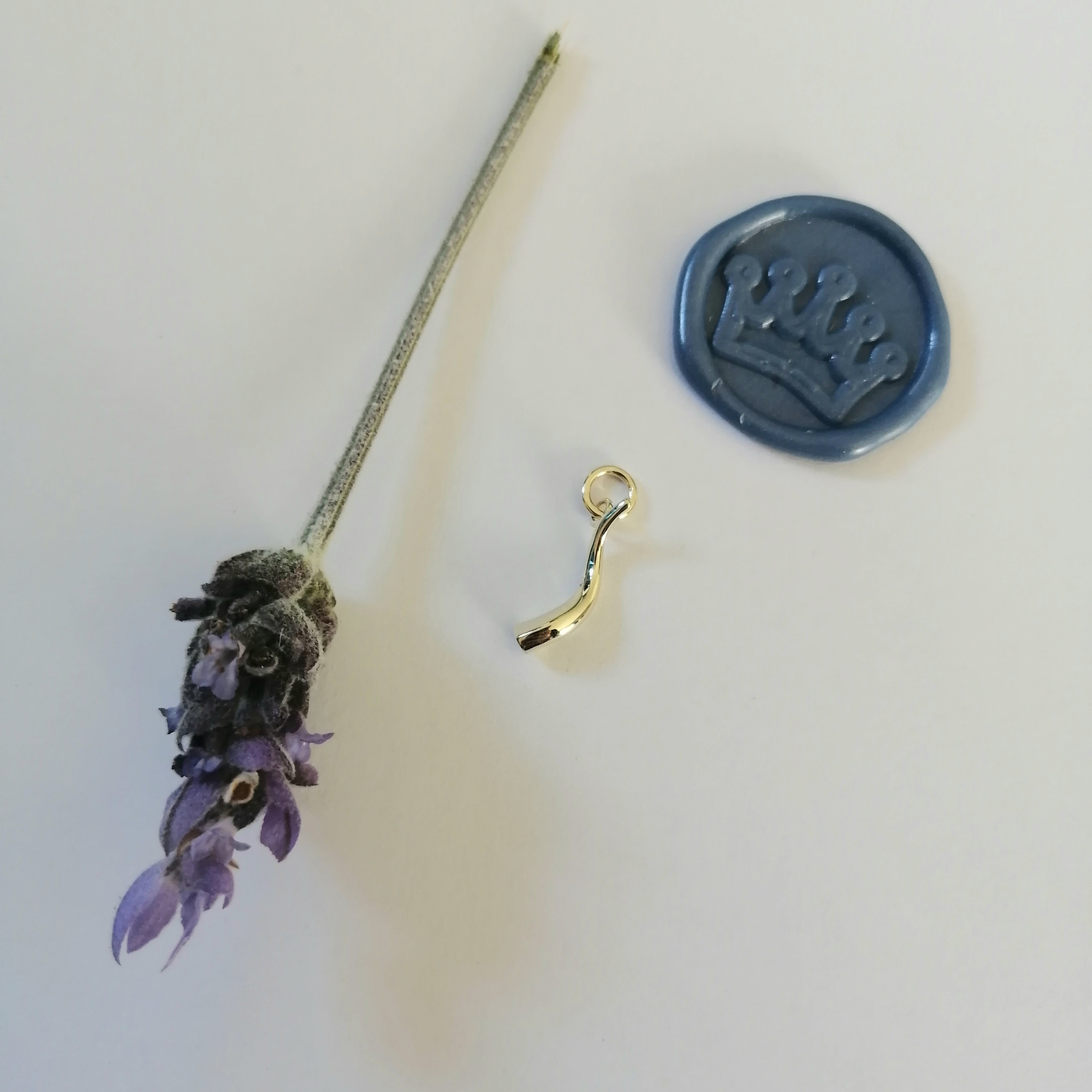 Gold Shofar Pendant - Elloise Jewelry