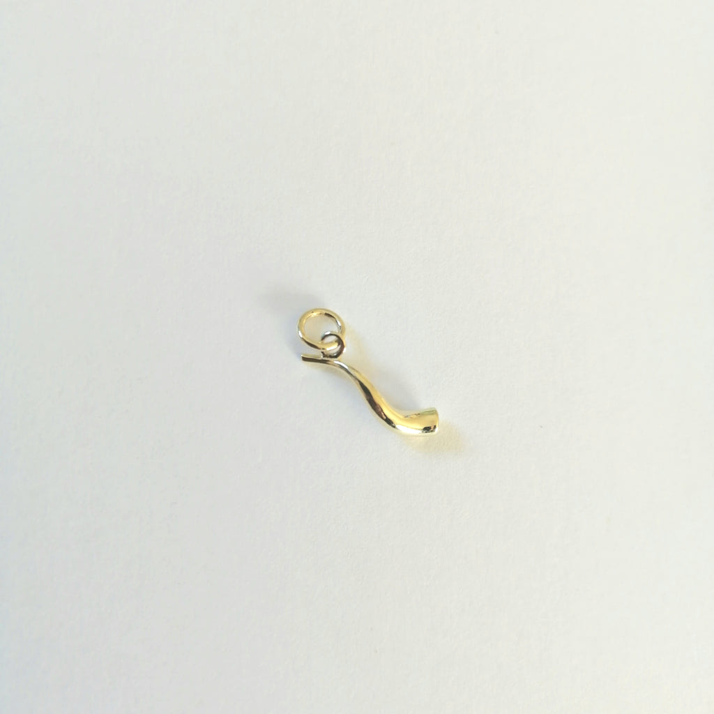 Gold Shofar Pendant
