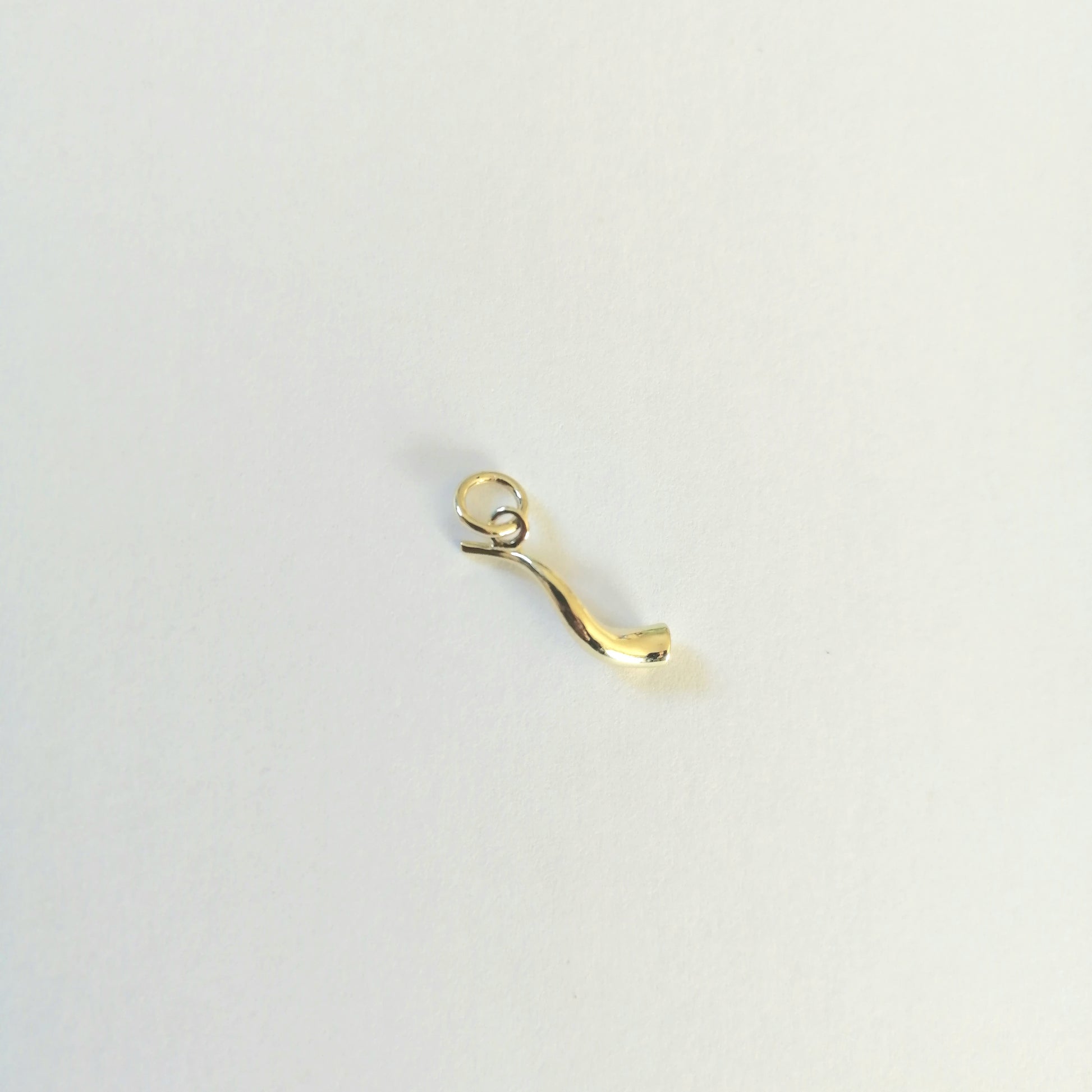 Gold Shofar Pendant
