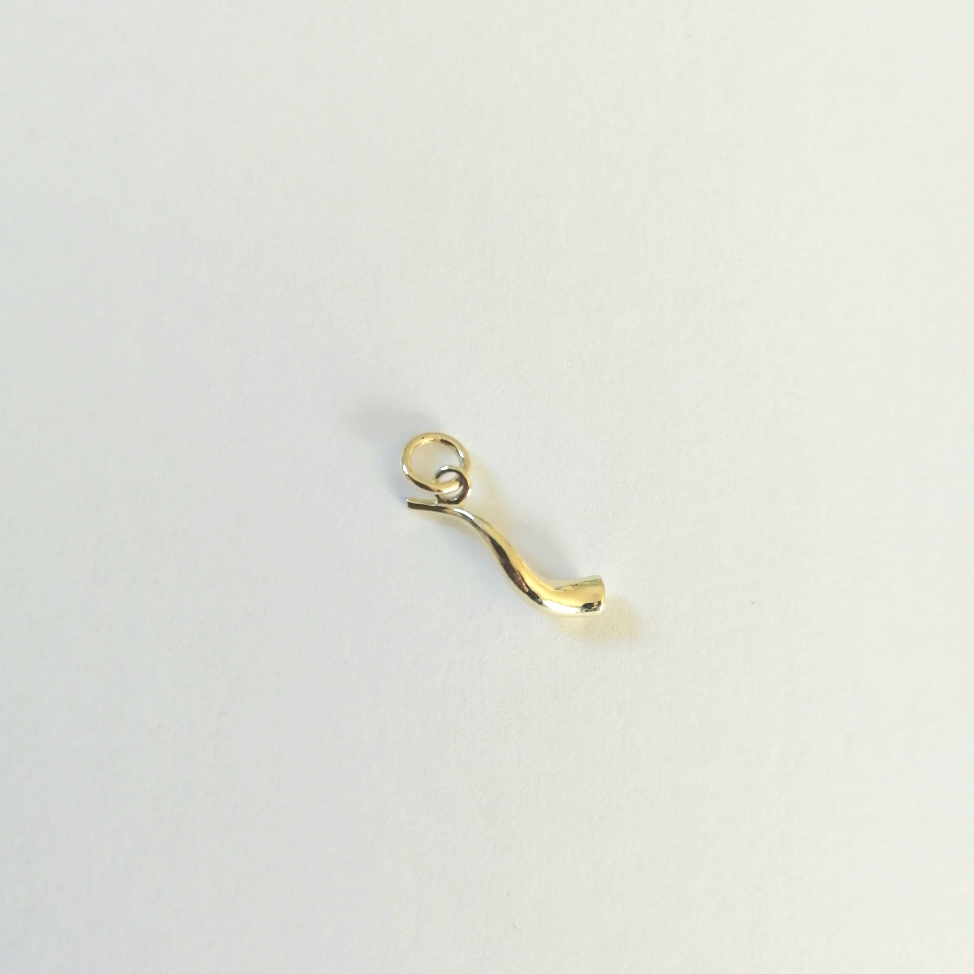 Gold Shofar Pendant