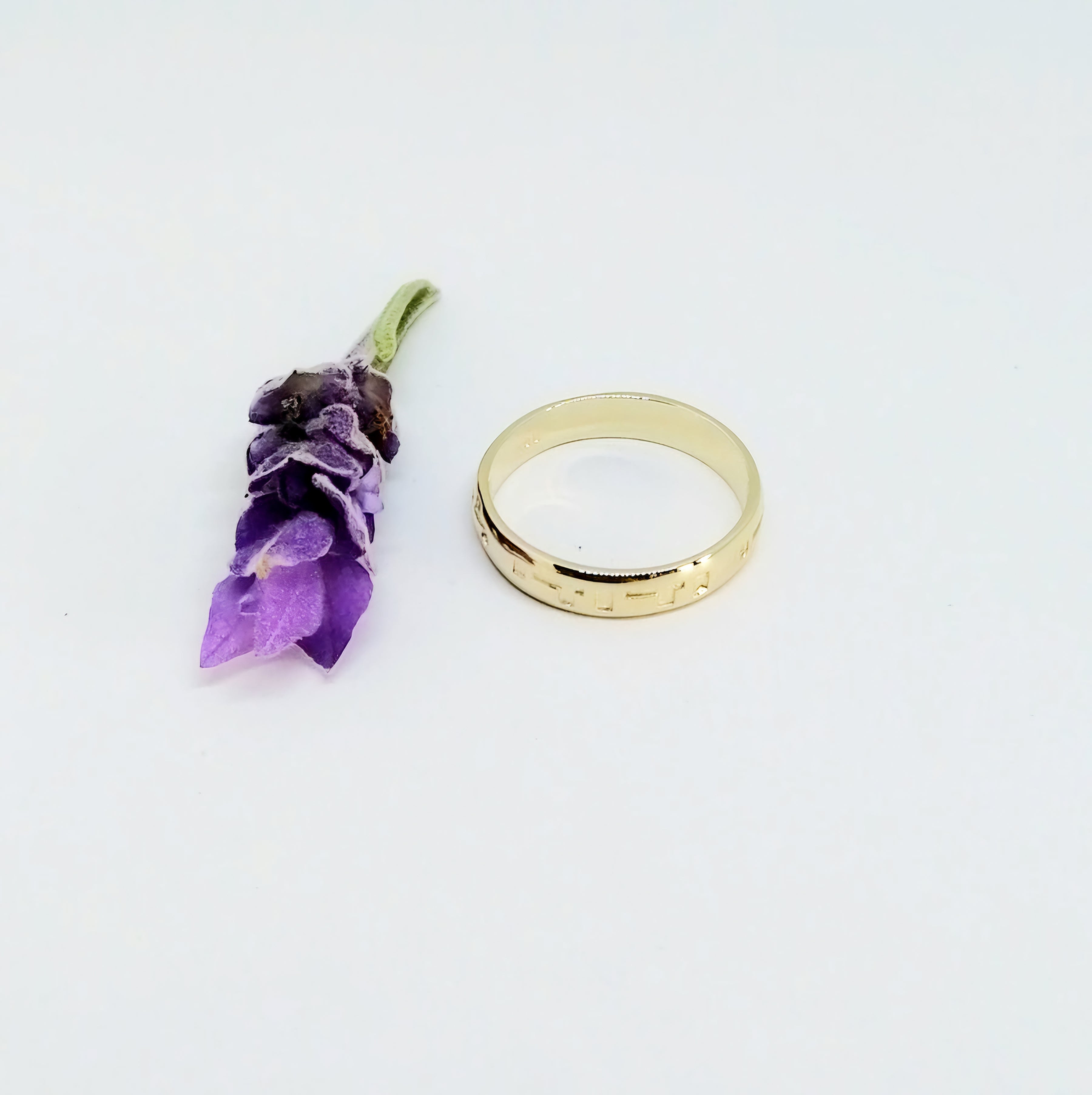4mm Ani Ledodi Vedodi Li Ring – I Am My Beloved’s and My Beloved Is Mine