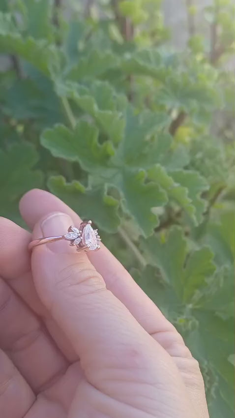 Refiners Oil Engagement Ring
