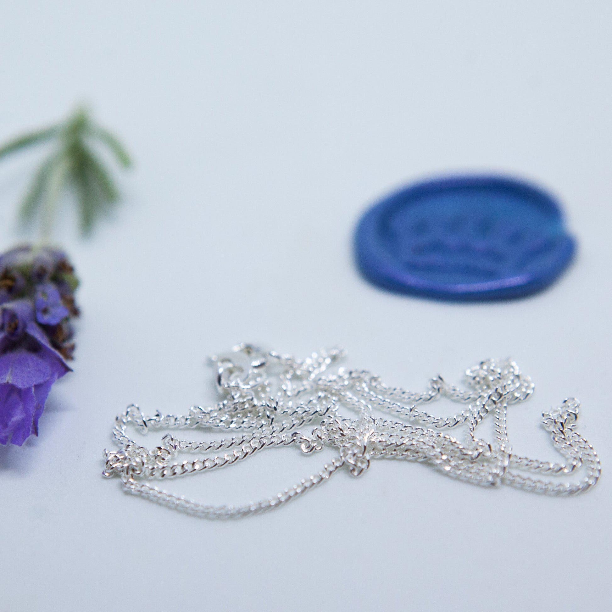 Sterling Silver Curb Chain 1.5 - Elloise Jewelry