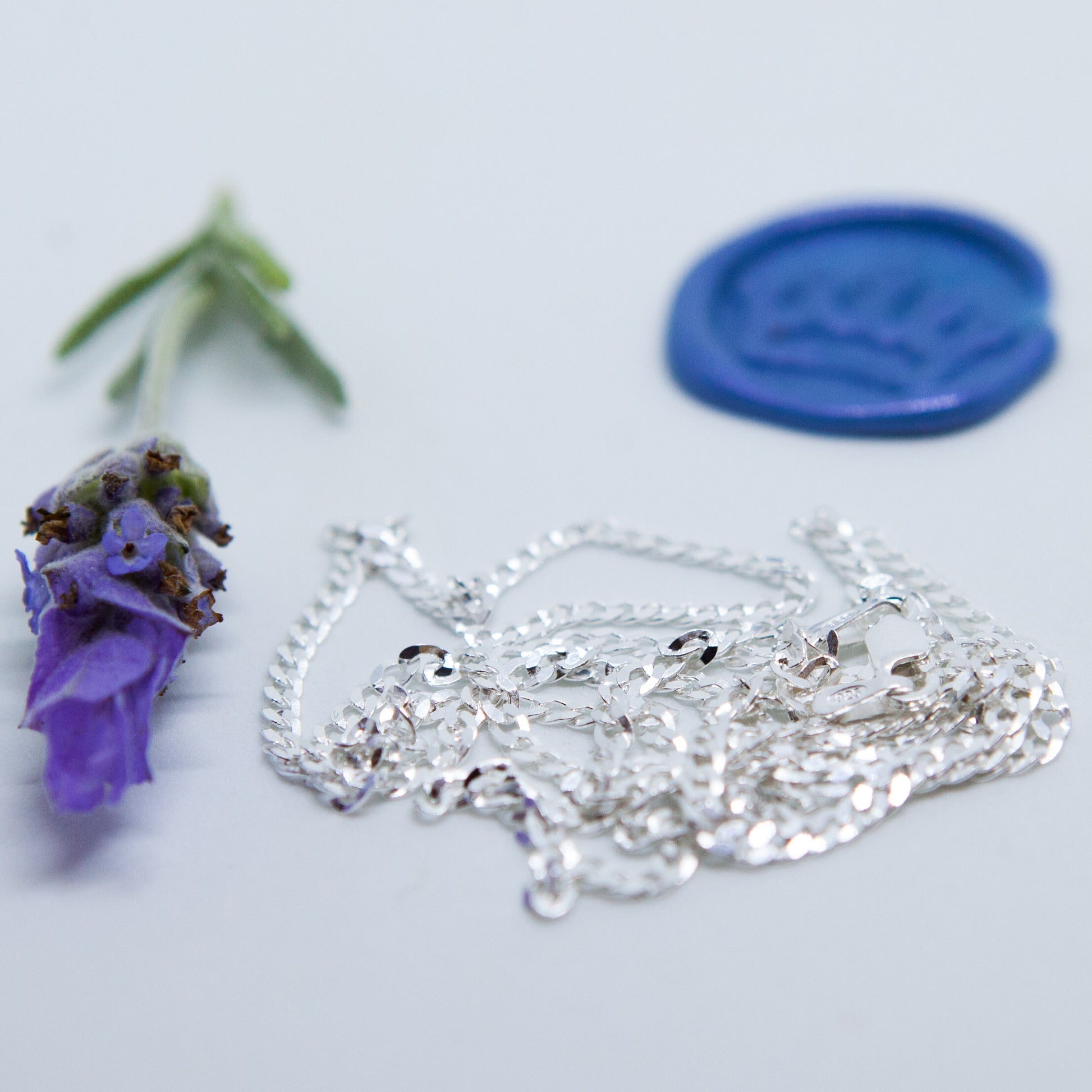 Sterling Silver Curb Chain 2.5 - Elloise Jewelry