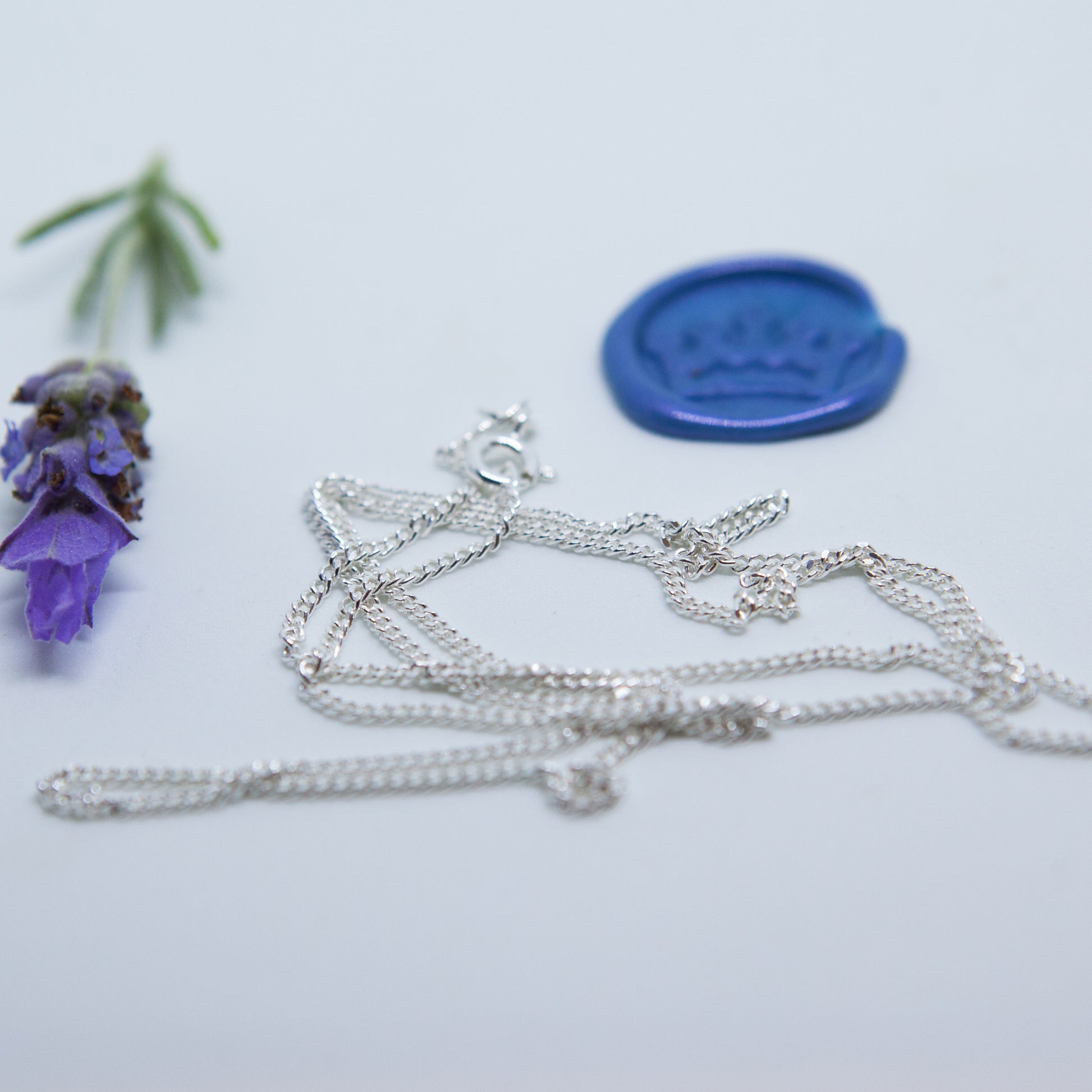 Sterling Silver Curb Chain 2 - Elloise Jewelry