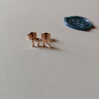 Aleph Tav Studs - Elloise Jewelry