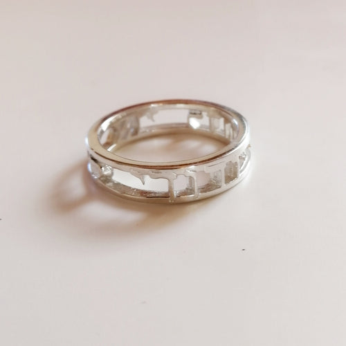 Ani Ledodi Vedodi Li Ring - Open - 5mm - Elloise Jewelry