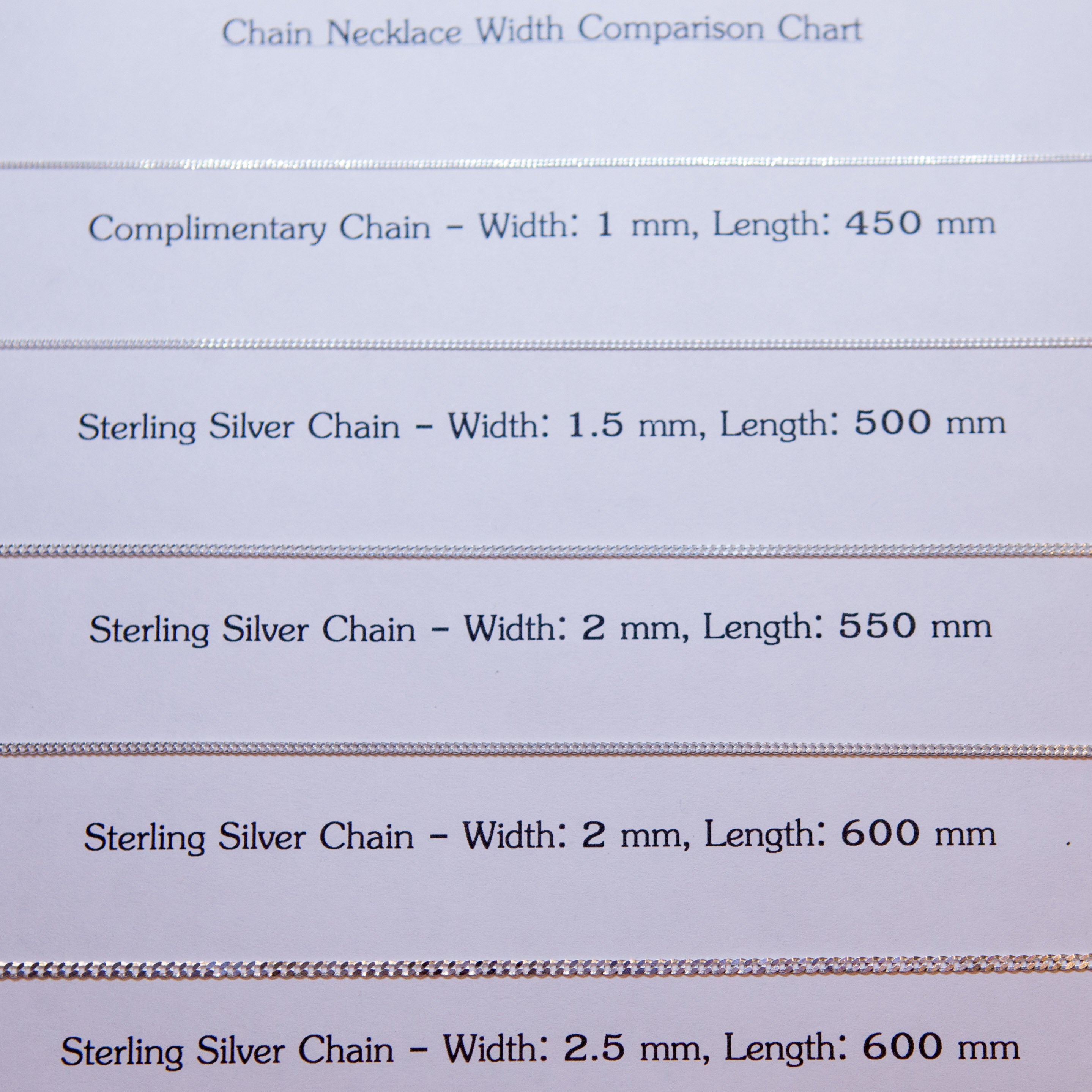 Sterling Silver Curb Chain 2.5 - Elloise Jewelry