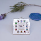 Tabernacle With Tribes Around Pendant - Elloise Jewelry