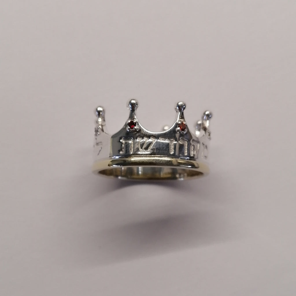 Crown Ring Large - Elloise Jewelry