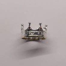 Load image into Gallery viewer, 9ct Gold and Silver Crown Ring
