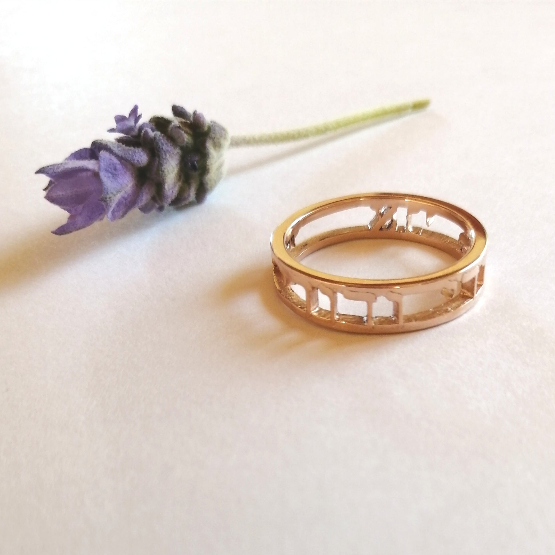 Ani Ledodi Vedodi Li Ring - Open - 5mm - Elloise Jewelry