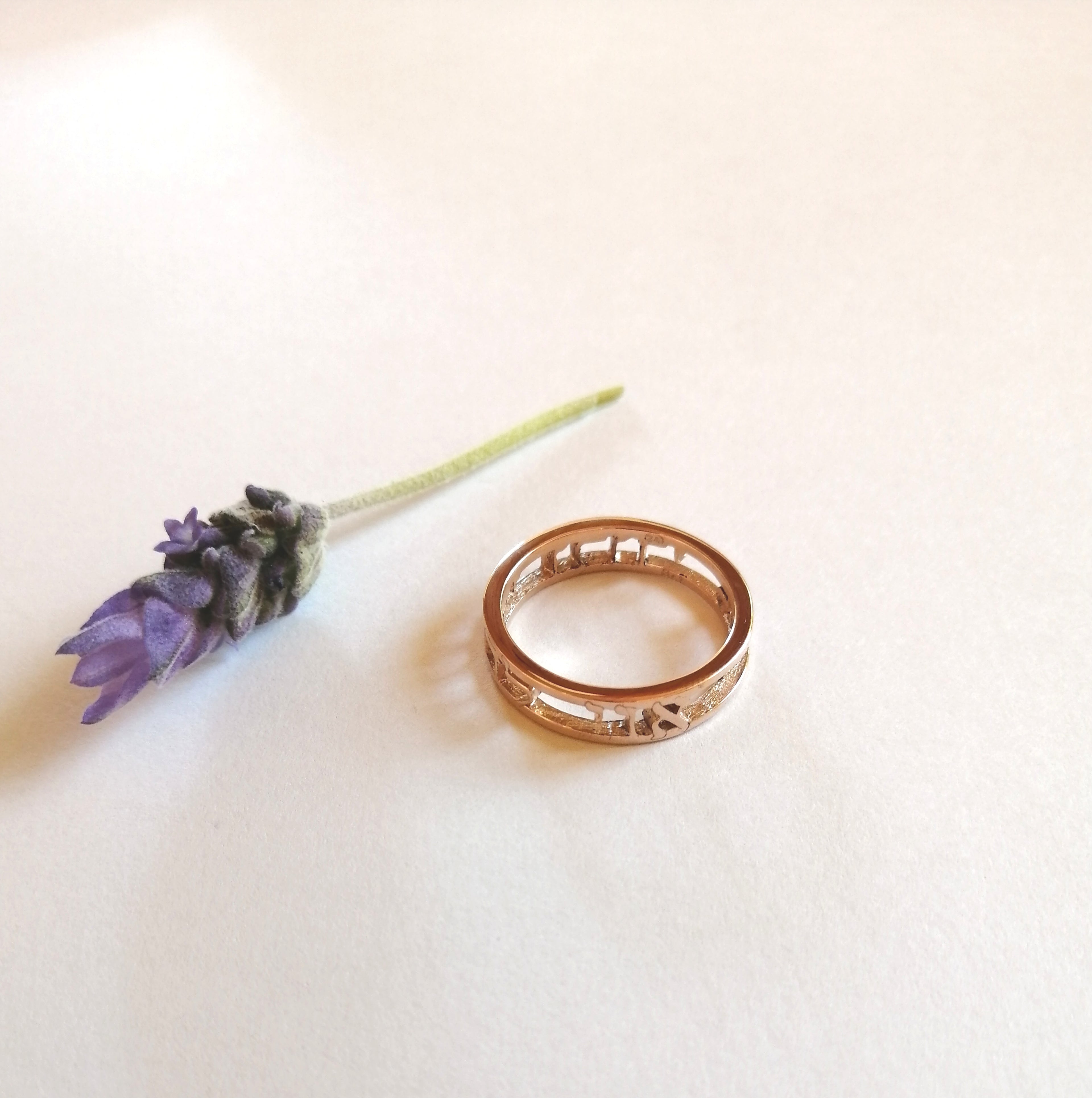 Ani Ledodi Vedodi Li Ring - Open - 5mm - Elloise Jewelry