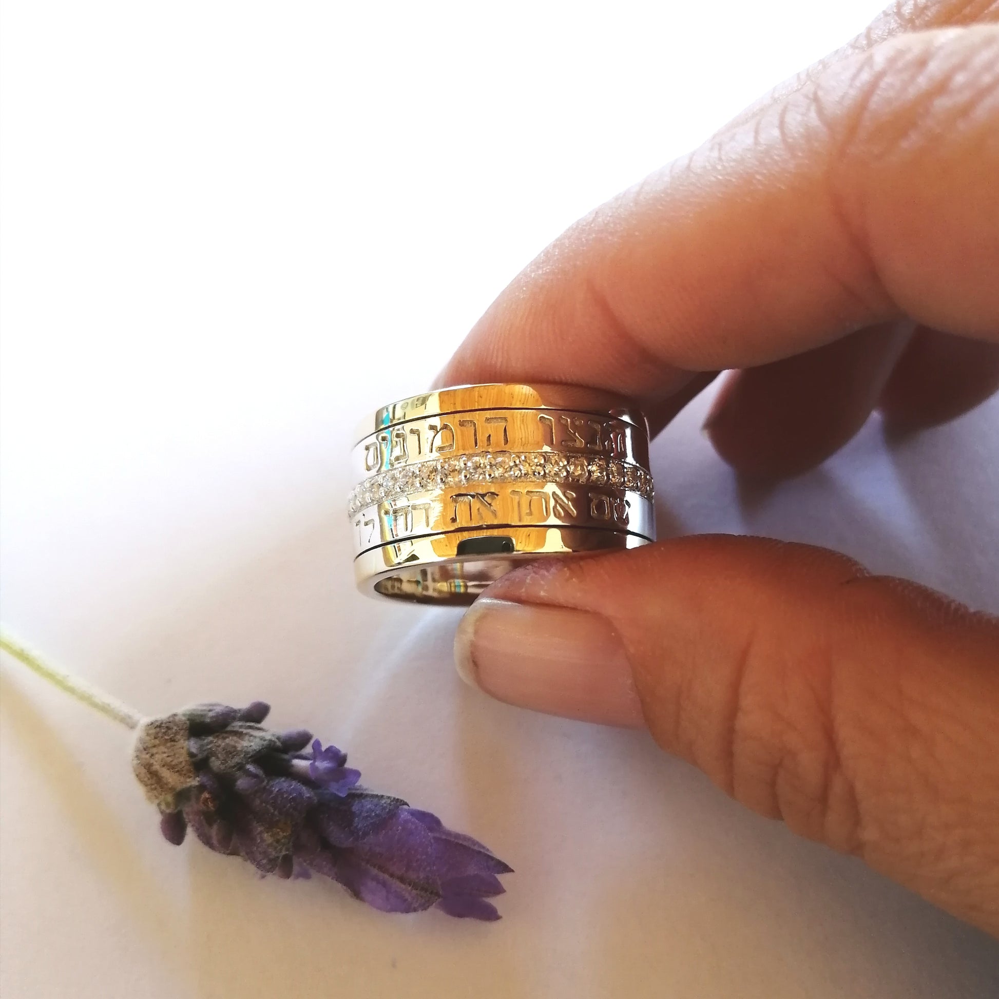 Songs of Solomon 7:12b Ring (12mm) - Elloise Jewelry