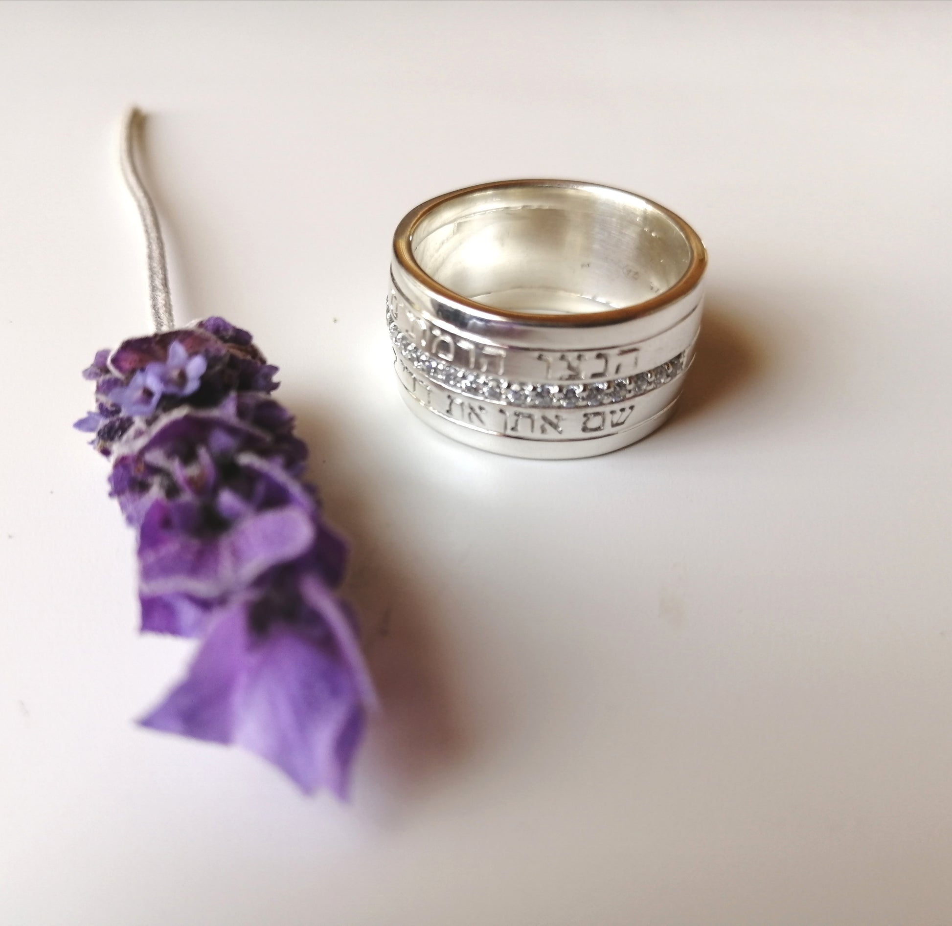 Songs of Solomon 7:12b Ring (12mm) - Elloise Jewelry