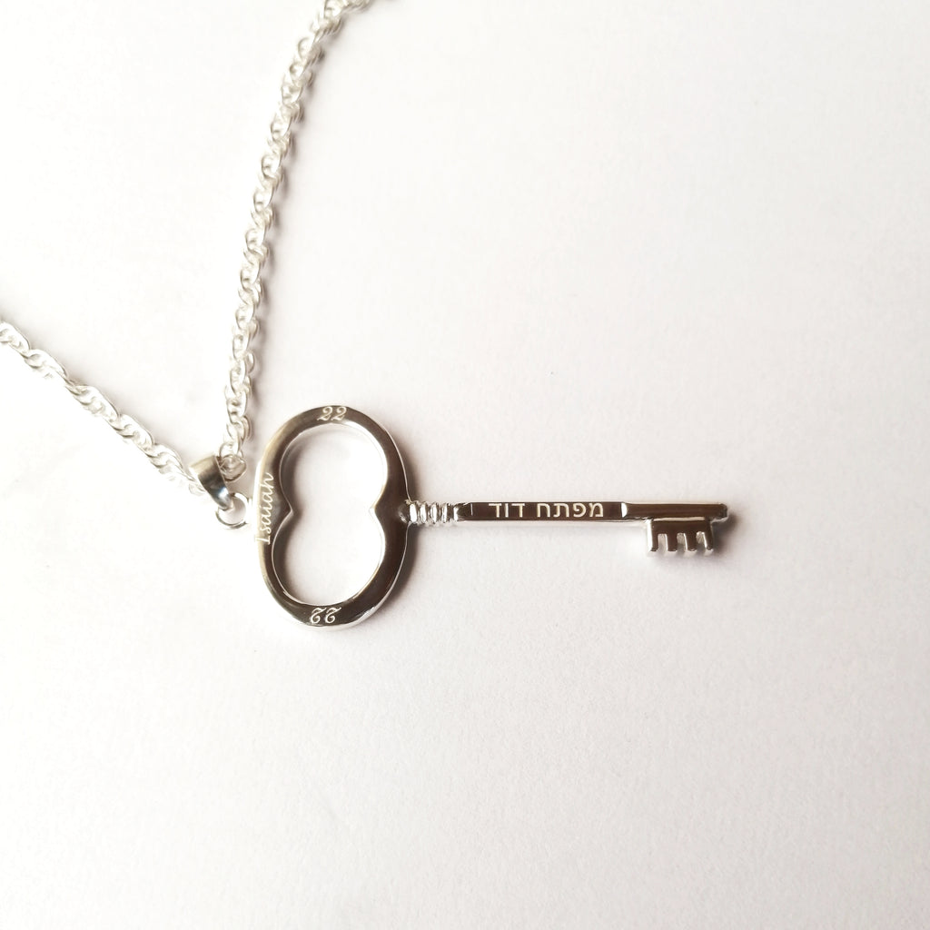 Isaiah 22:22 Key Pendant - Elloise Jewelry