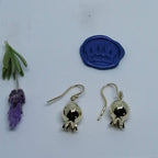 Pomegranate Bell Ball Earrings - Elloise Jewelry