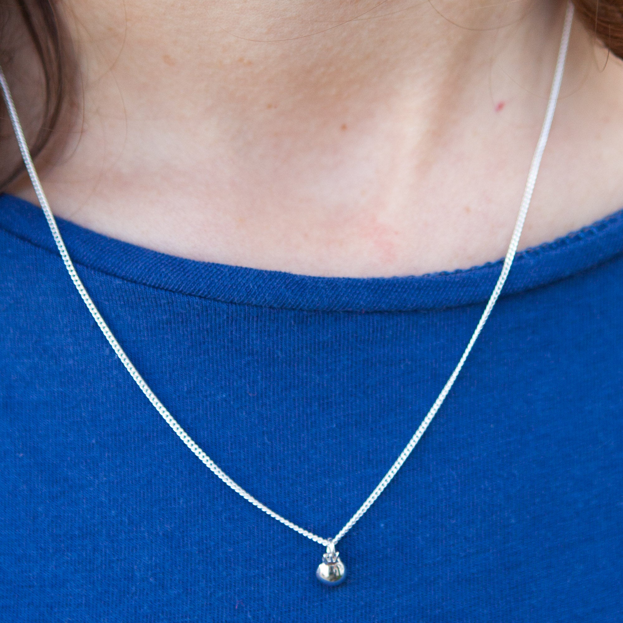 Pomegranate Pendant Small - Elloise Jewelry