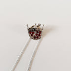 Pomegranate and Crown Pendant - Elloise Jewelry