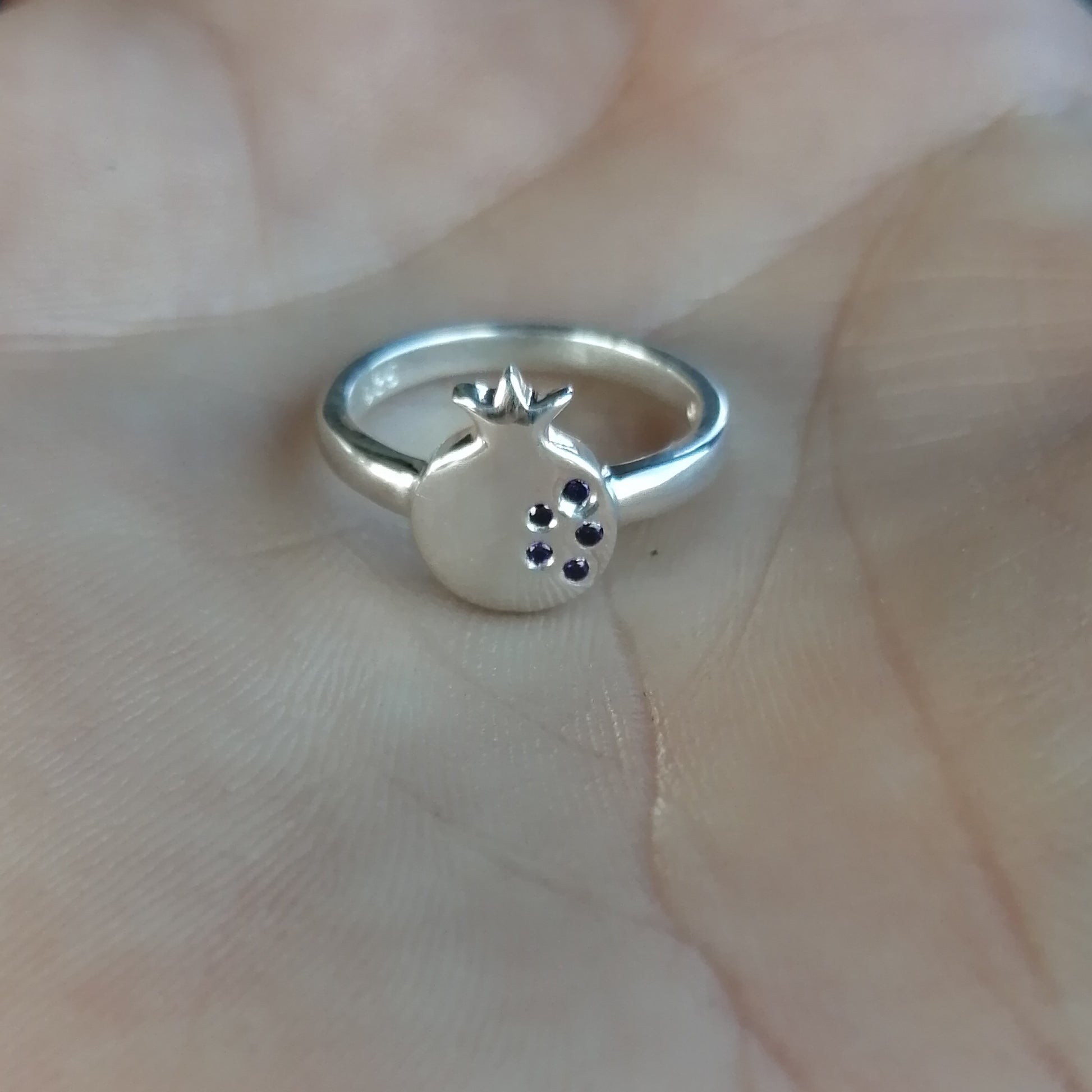 Pomegranate Ring (Small) - Elloise Jewelry