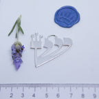 Four-Pronged Shin Pendant - Elloise Jewelry