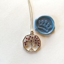 Load image into Gallery viewer, Fruitful Tree in a Pomegranate Pendant
