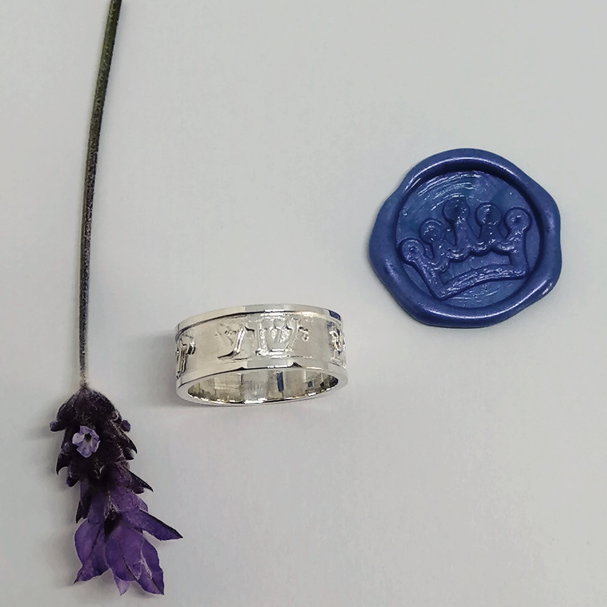 Y'shua Ring 8mm - Elloise Jewelry