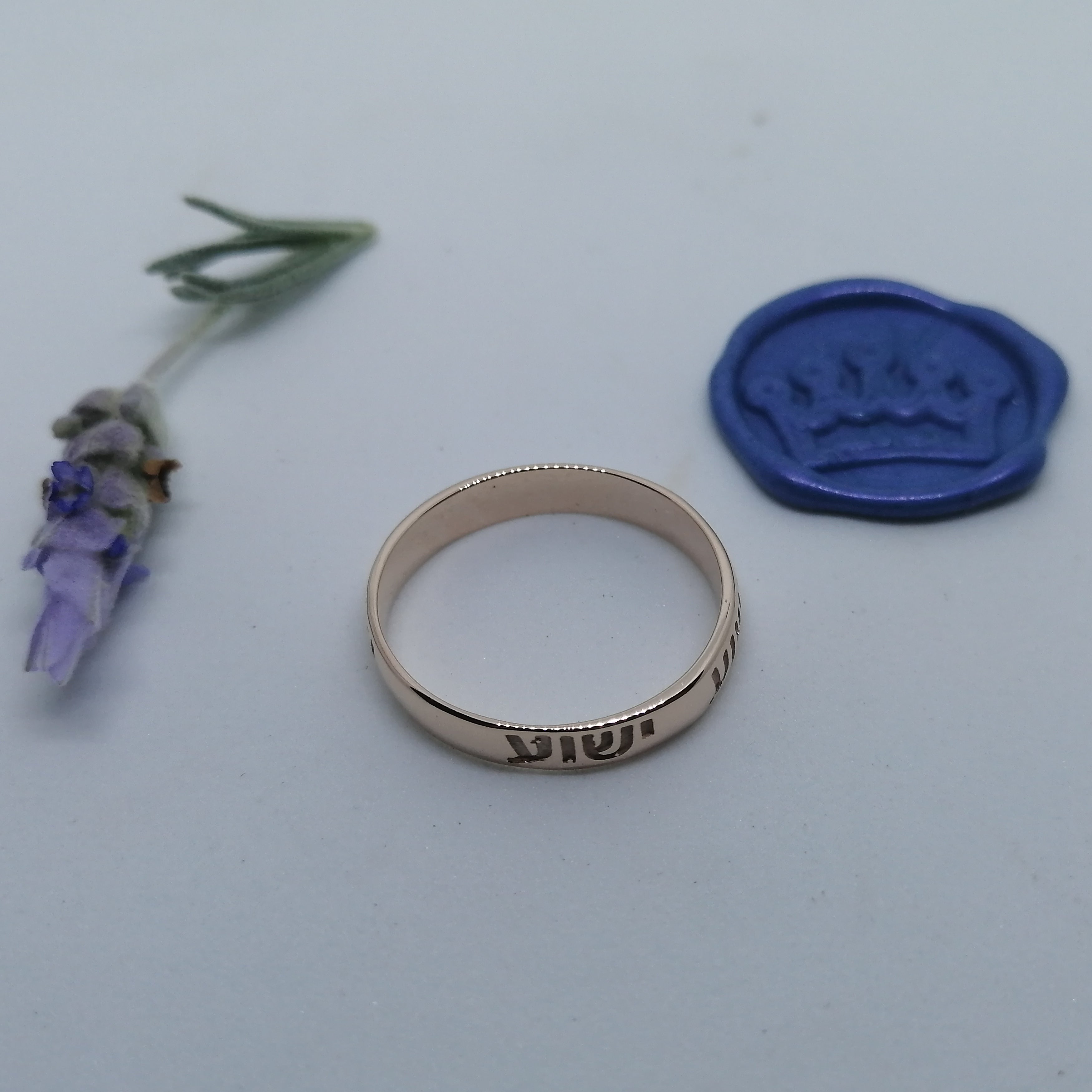 Y'shua Ring 4mm - Elloise Jewelry