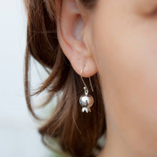 Load image into Gallery viewer, Pomegranate Bell Ball Earrings
