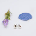 Pomegranate Studs - Elloise Jewelry